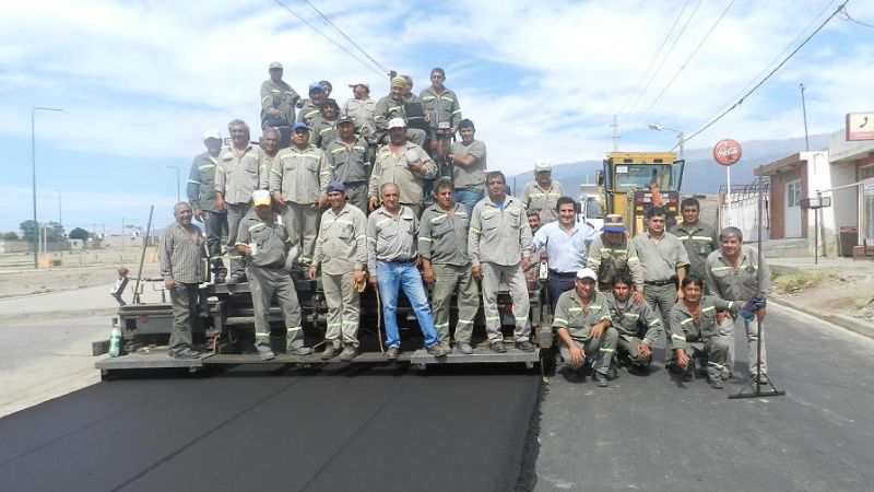 La Municipalidad pavimentó 250 cuadras en 2012