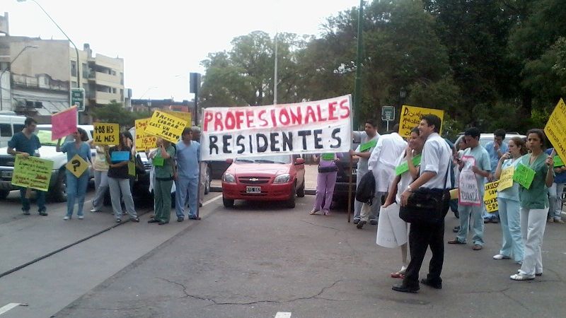 Movilización de Autoconvocados de la Salud