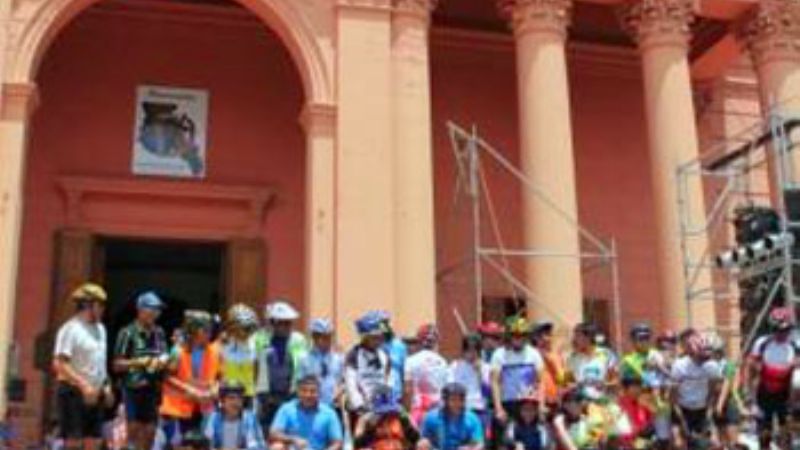 Coya Biker honró a la Virgen del Valle