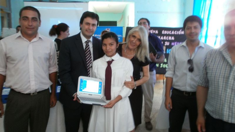 Conectar Igualdad entregó 1511 netbooks en Belén   