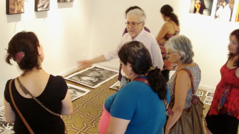 Salvatierra brindó el último módulo de la clínica de Arte