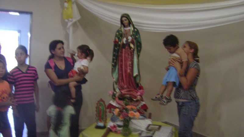 Montecristo vivió jubilosa la entronización de su Patrona