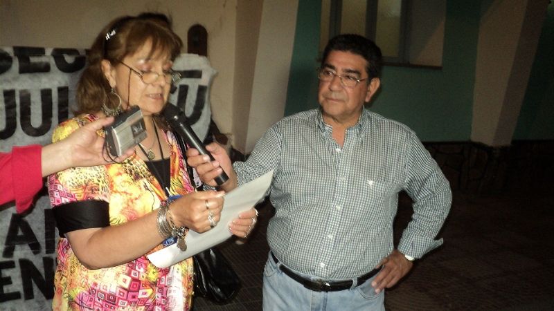 Al grito de “que se vayan”, nuevamente marcharon por el asesinato del locutor