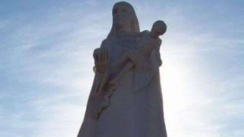 El Monumento a la Virgen de Belén cumple 30 años de su inauguración