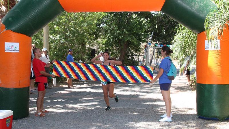 Se realizó el primer triatlón-biatlón del campeonato provincial