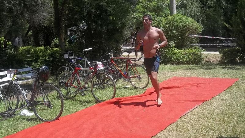 Se realizó el primer triatlón-biatlón del campeonato provincial
