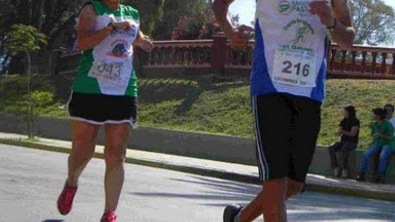 Villagra y Lobo en el maratón, Coronel y Gordillo en marcha