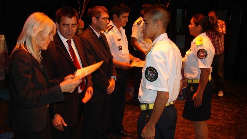 Realizaron el acto de colación 57º de la Escuela de Cadetes  