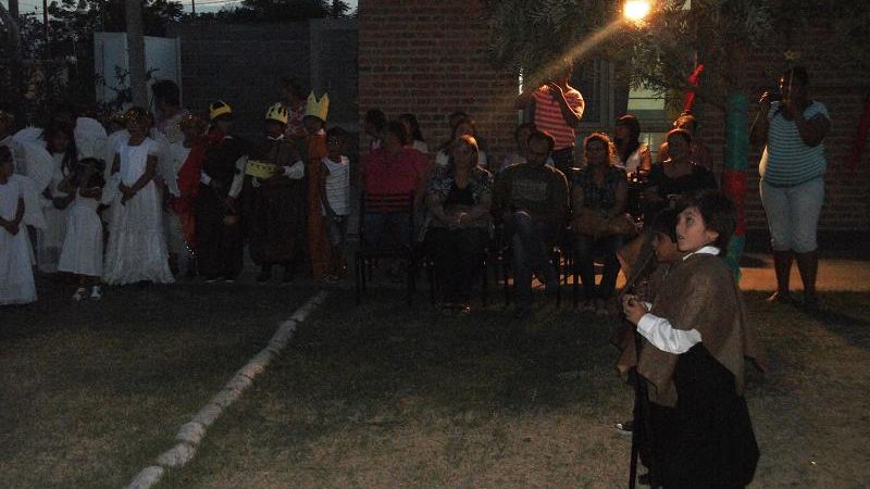 Cierre de actividades y Pesebre en Bº Santa Marta