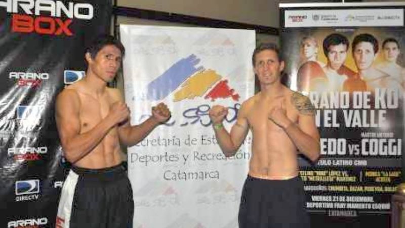 Robledo-Coggi despiden el excelente año del box local