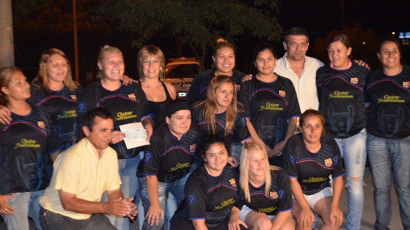 Premiaron a las ganadoras del primer Torneo de Fútbol Femenino