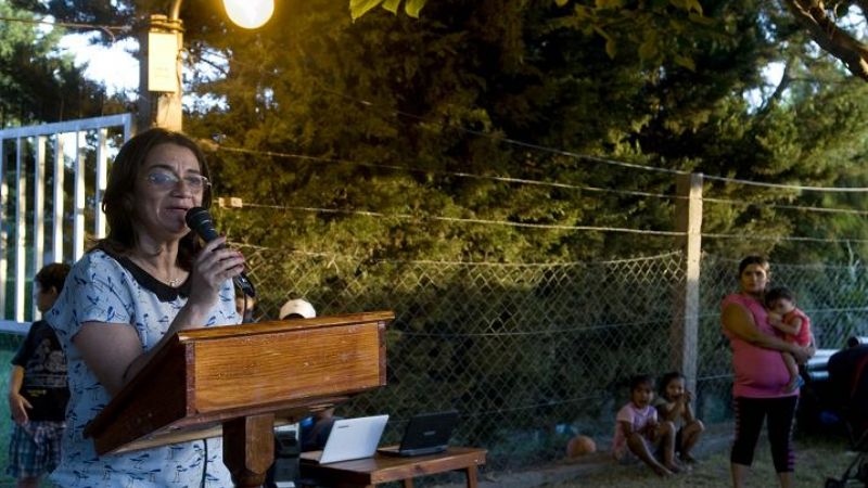 Corpacci inauguró obras de energía y agua potable en Nueva Coneta