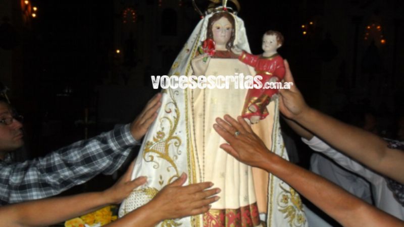 Preparativos para venerar a la Virgen de Andacollo
