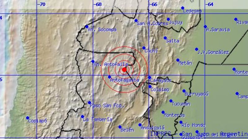 Temblor del sábado fue el más fuerte de los últimos 50 sismos