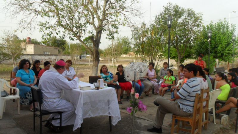 El Obispo celebró la Nochebuena y la Navidad en Santa Rosa