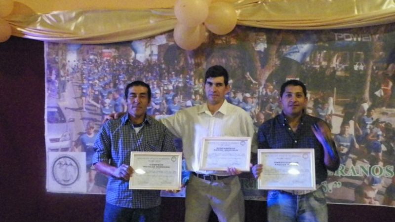 Cena, coronación y fiesta inolvidable 2012