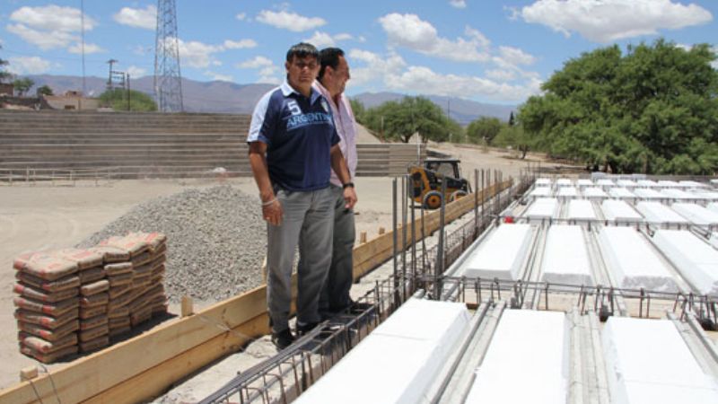 Remodelaciones en el Anfiteatro Municipal de Santa María