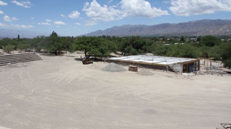 Remodelaciones en el Anfiteatro Municipal de Santa María