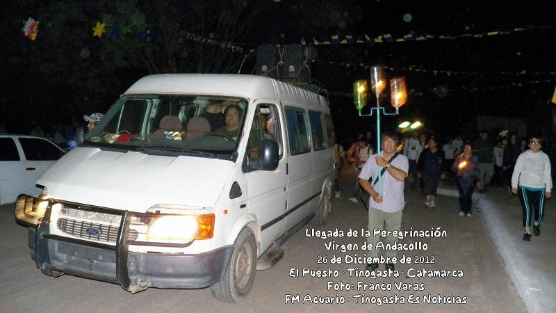 Peregrinos y pobladores de El Puesto celebraron a la Virgen de Andacollo