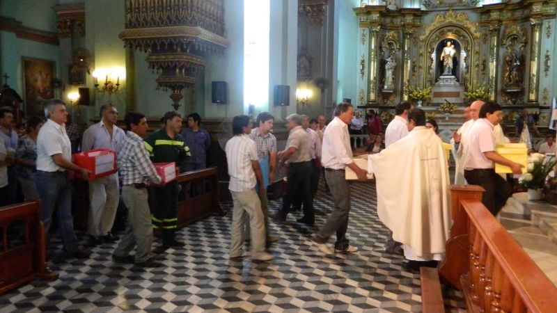 Obras Públicas y Vialidad en misa en honor a la Virgen Del Valle