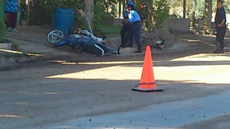 Accidente en la Ruta 40, en la localidad de La Loma