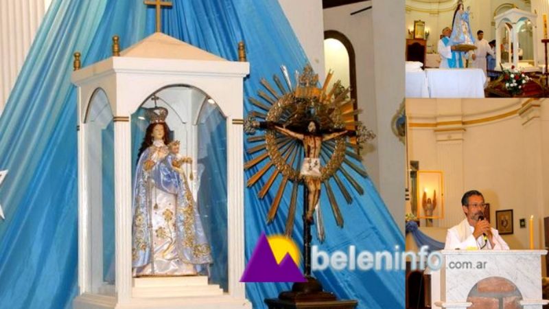 Se Celebró la solemne bajada de Nuestra Señora de Belén