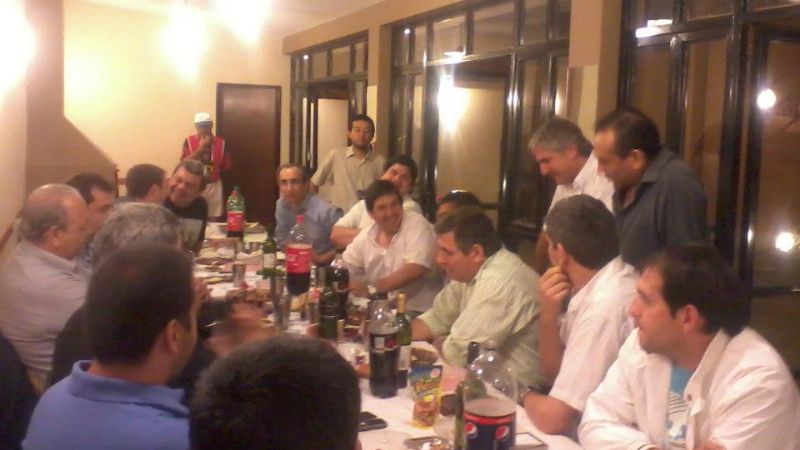 Con un selecto grupo, Brizuela del Moral despidió el año