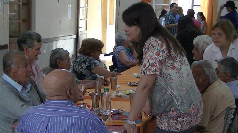 Visita al Hogar de ancianos