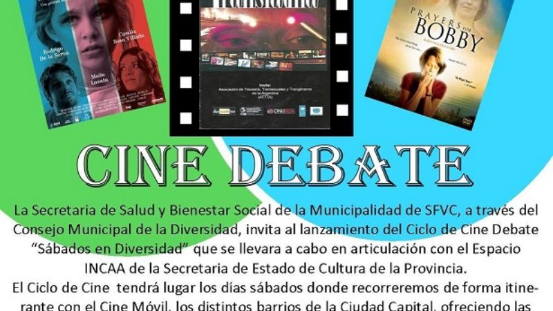Ciclo de cine debate “Sábados en Diversidad”   