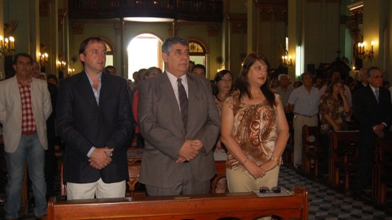 Legislativos rindieron honor a la Virgen