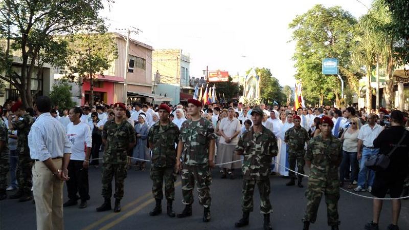 Integrantes del Ejército llegarán en carrera de postas para visitar a la Virgen
