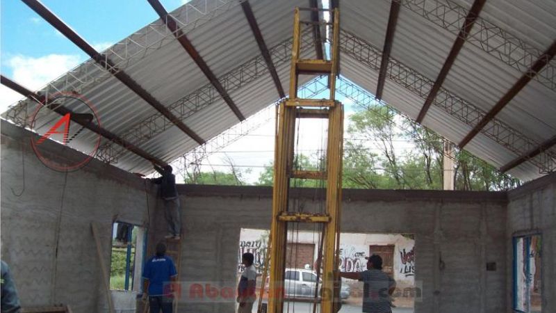 Minera Alumbrera construye un salón de usos múltiples en Tinogasta