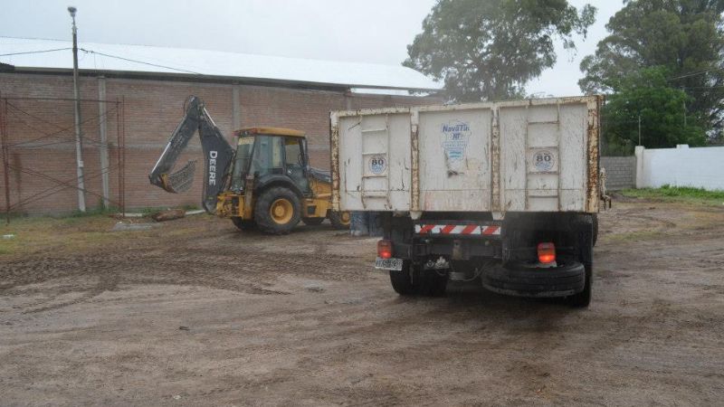 El Anfiteatro listo para recibir la Doma y Folclore