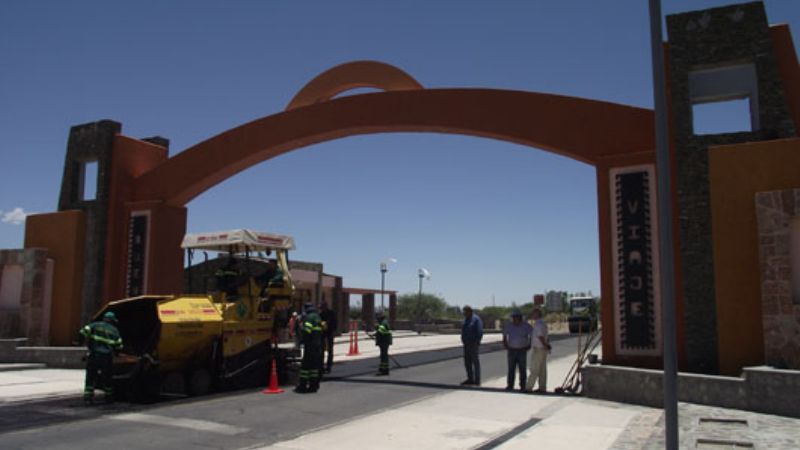 Comenzaron los trabajos de repavimentación en el acceso norte