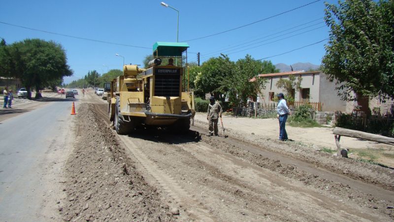 Se intensificaron los trabajos en Loro Huasi