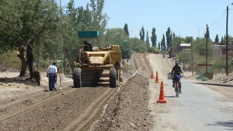 Se intensificaron los trabajos en Loro Huasi