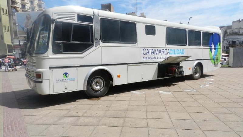 La comuna tiene una Unidad Sanitaria Móvil