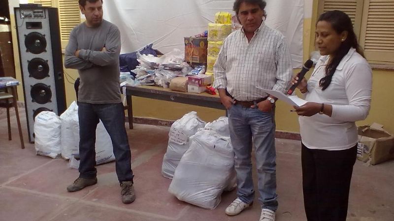 Asistencia para las Escuelas de La Hoyada y San Antonio de El Cajón