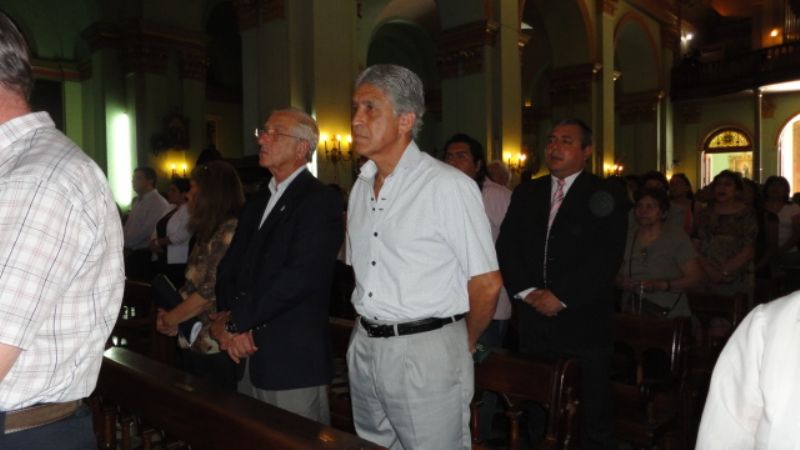 El Concejo capitalino homenajeó a la Virgen del Valle