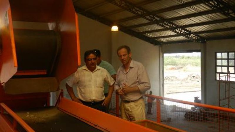 La cinta transportadora de residuos urbanos funcionará en poco tiempo