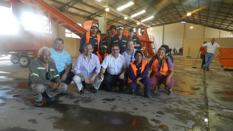 La cinta transportadora de residuos urbanos funcionará en poco tiempo