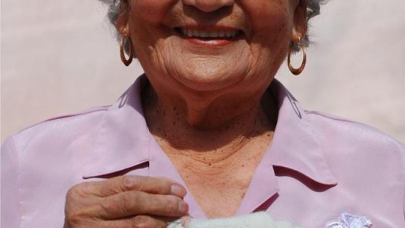 Aldacira Flores en lo más alto