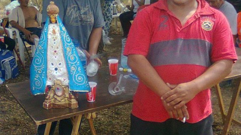 Los bomberos de Valle Viejo recibieron a los peregrinos 