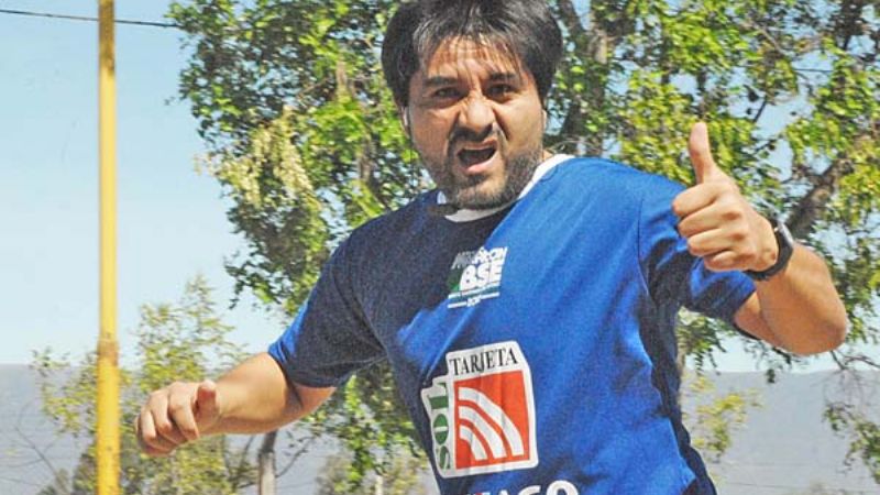 Santiagueño agradeció a la Virgen que “puedo caminar” 