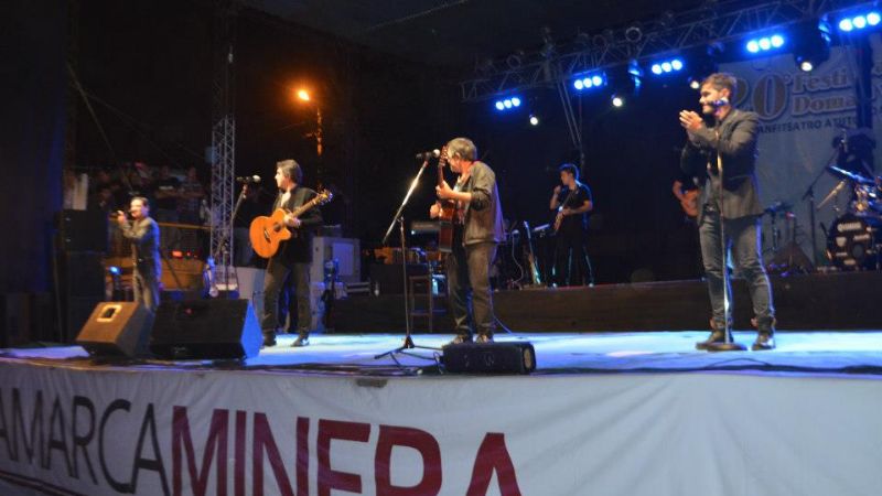 Los Nocheros hicieron explotar el Anfiteatro de Valle Viejo