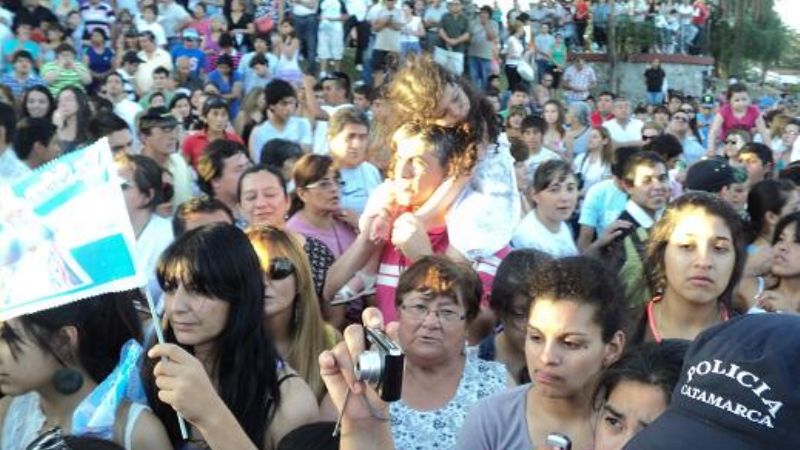 Una multitud veneró a la Virgen del Valle
