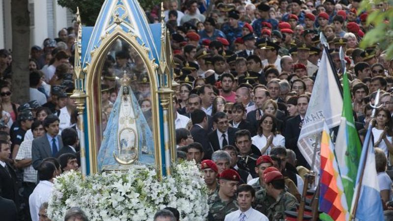 Hoy la Procesión de la Virgen del Valle