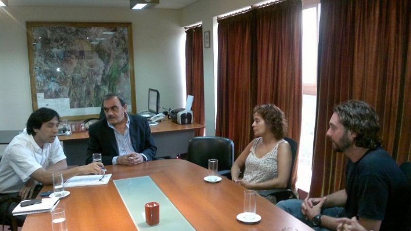 Periodistas brasileños recorrieron el Paso de San Francisco y los Seismiles