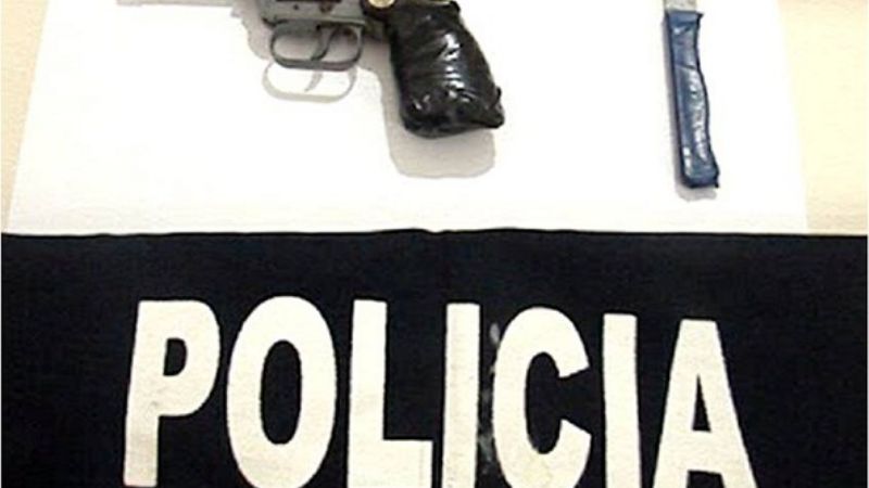 Secuestran un arma de fuego en el Dique El Jumeal