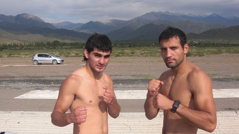 El “Zurdo” Barrionuevo de pretemporada en Cachi